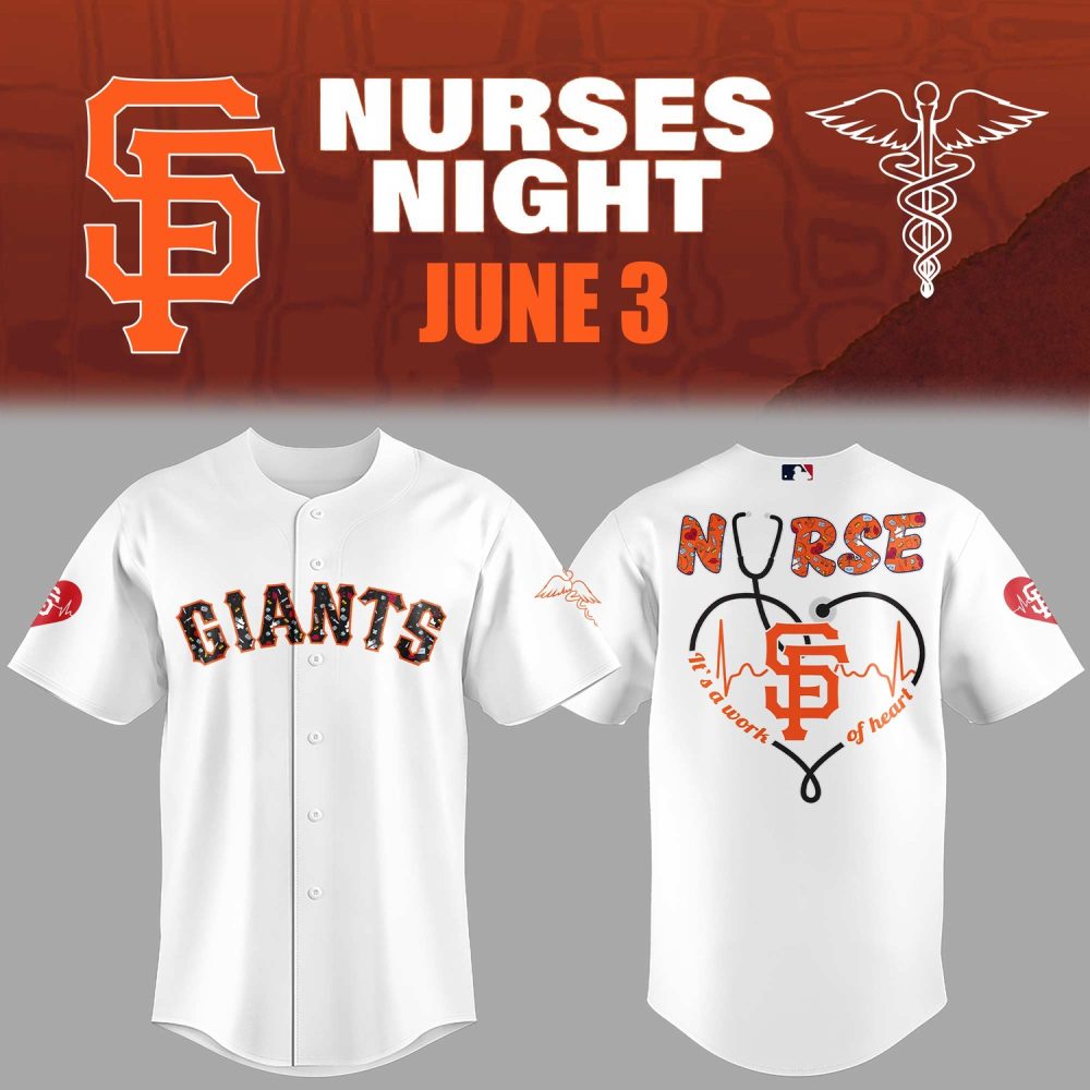 San Francisco Giants 2026 Mlb Nurses Tribute Night Jersey