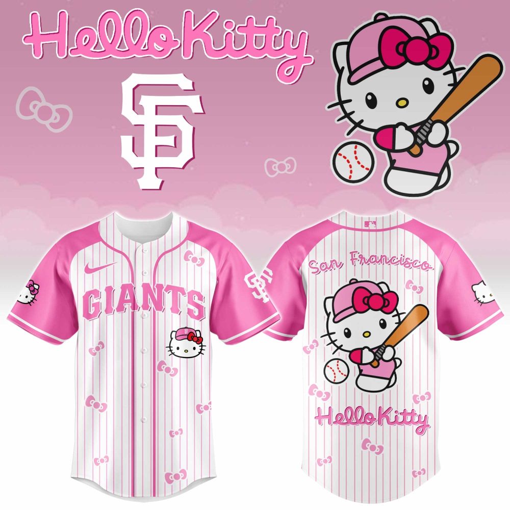 San Francisco Giants X Hello Kitty 2026 Limited Editions Jersey Ver 2