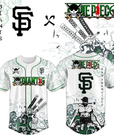 San Francisco Giants X Zoro Ronin Emerald Wave Limited Edition Jersey