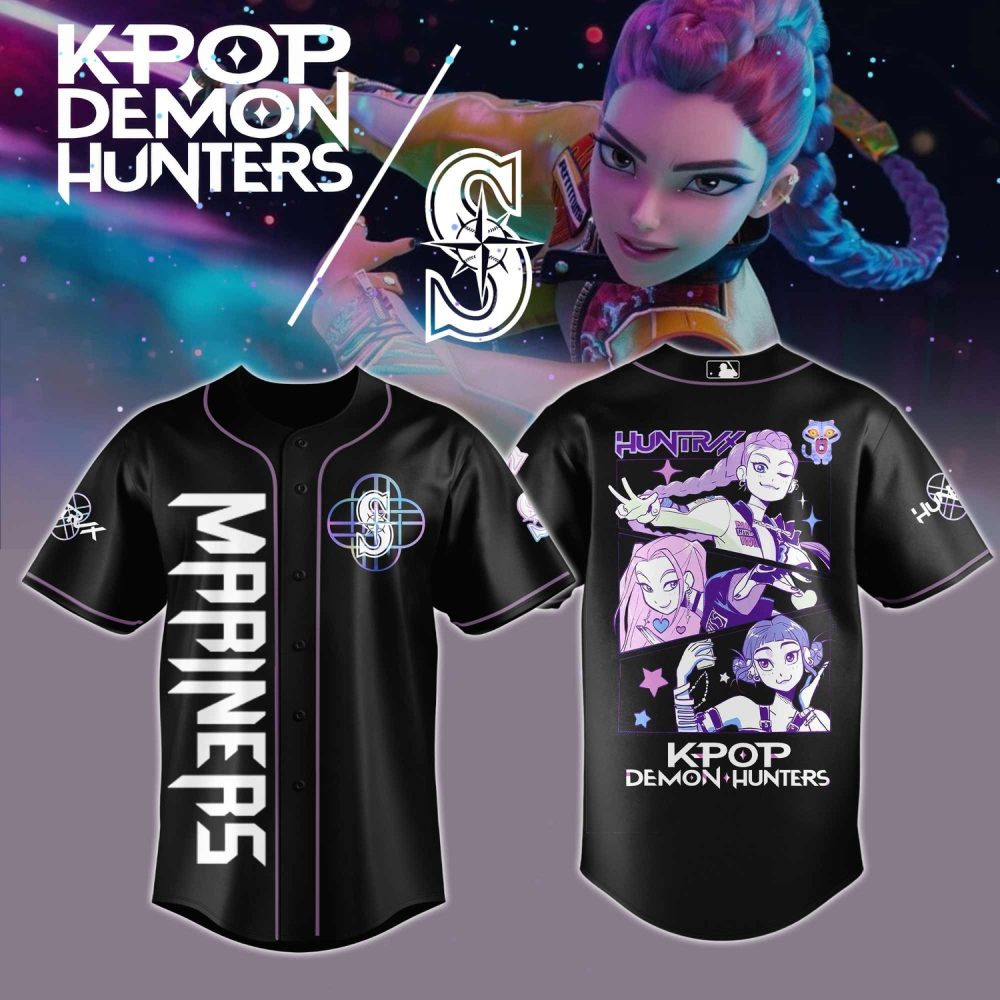 Seattle Mariners 2026 Mlb Kpop Demon Hunters Collector Jersey