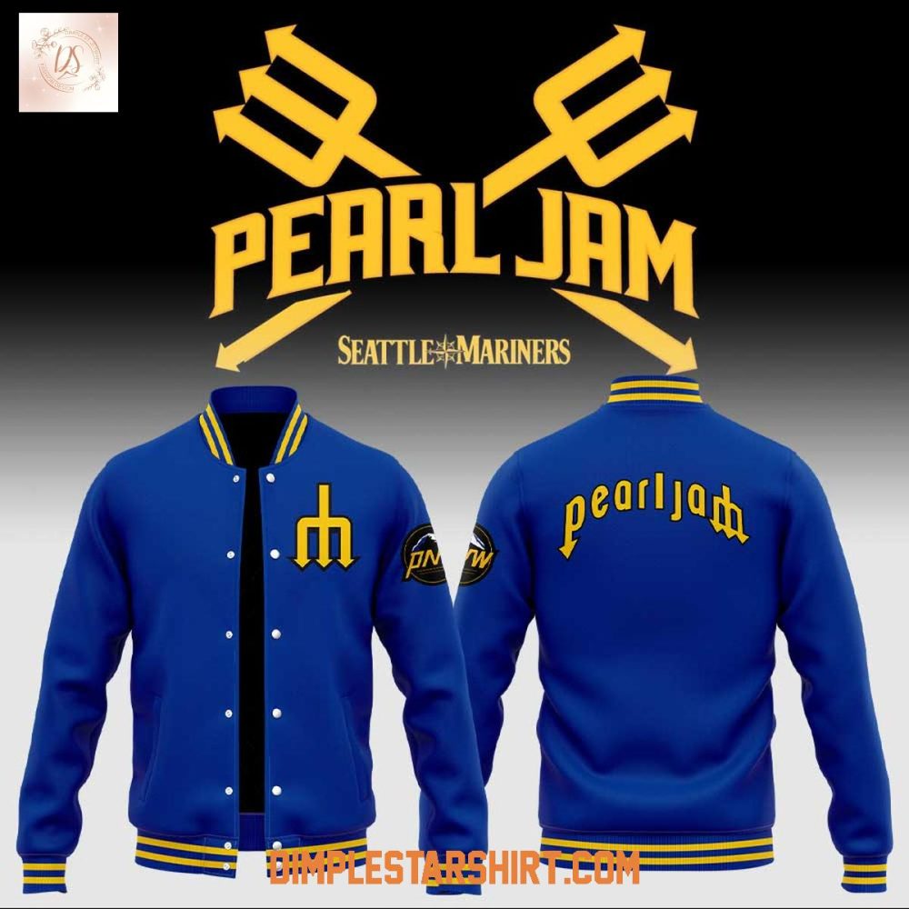Seattle Mariners Pearl Jam Ten Club Night Baseball Jacket