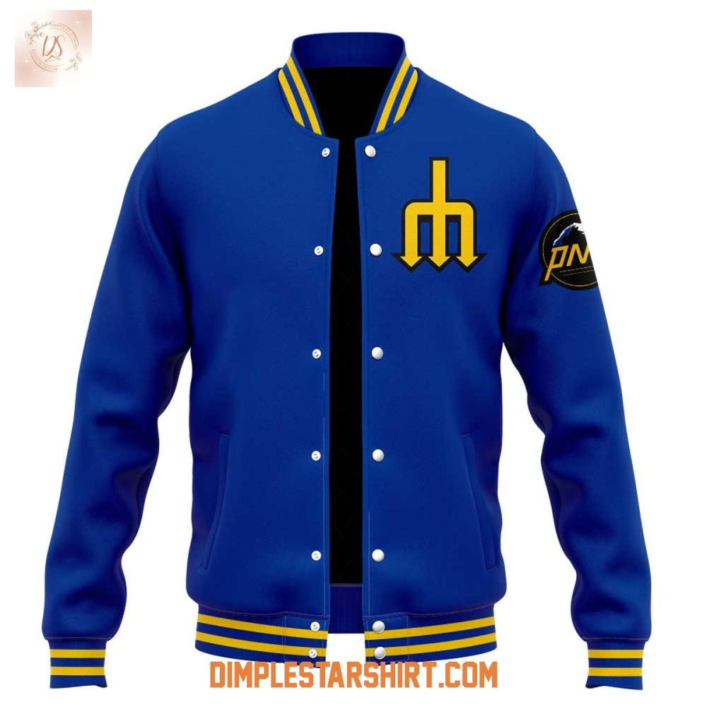Seattle Mariners Pearl Jam Ten Club Night Baseball Jacket - Image 2