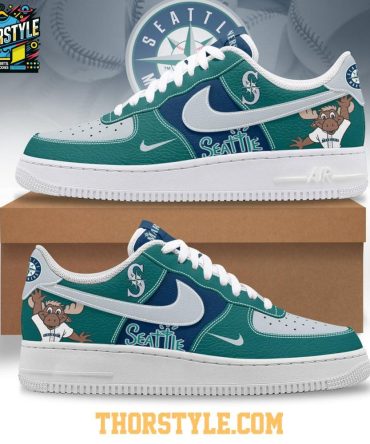 Seattle Mariners True To The Blue 2025 Personalized Air Force 1 Shoes