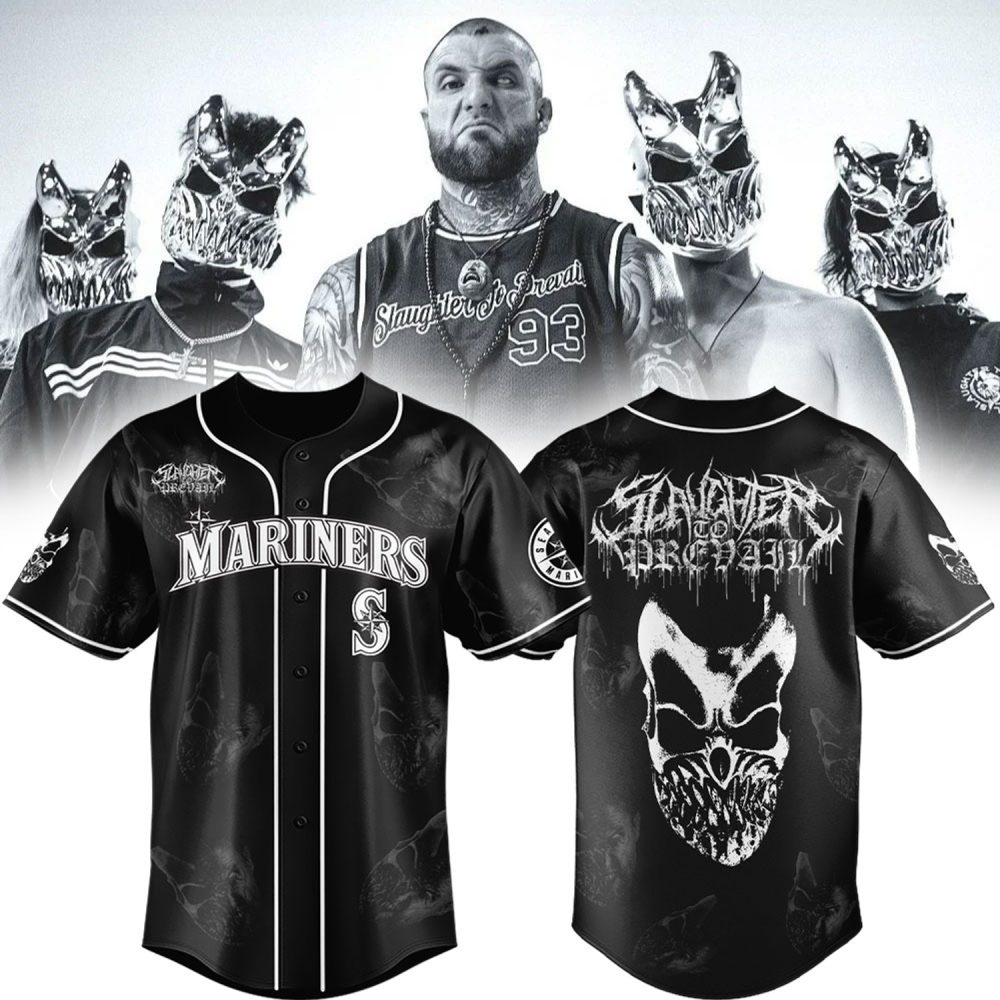 Seattle Mariners X Slaughter To Prevail Limited Edition Collaboration Jersey
