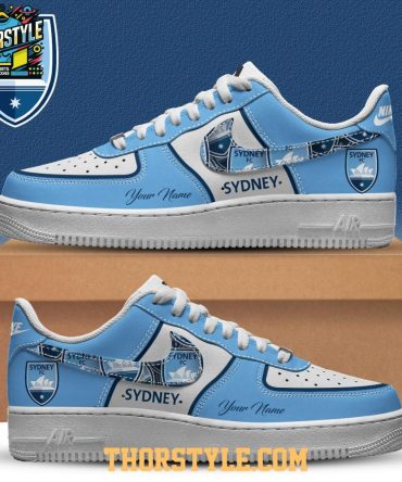 Sydney Fc A-League 2025 Champions Personalized Air Force 1 Shoes