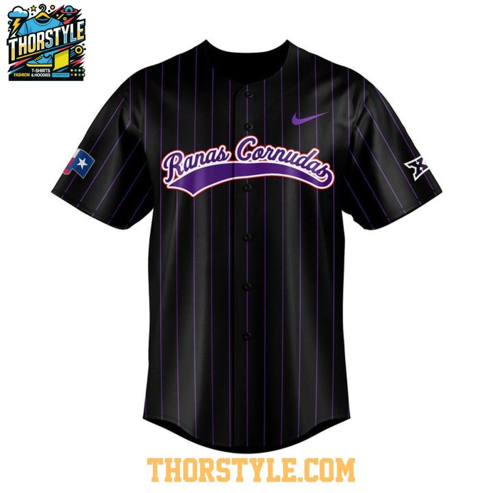 Tcu Horned Frogs 2026 Ranas Cornudas Night Personalized Baseball Jersey - Image 2