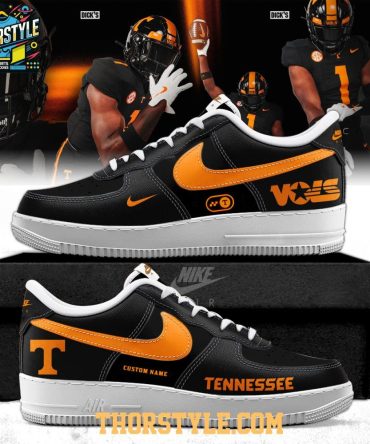 Tennessee Volunteers 2025 Dark Mode Personalized Air Force 1 Shoes
