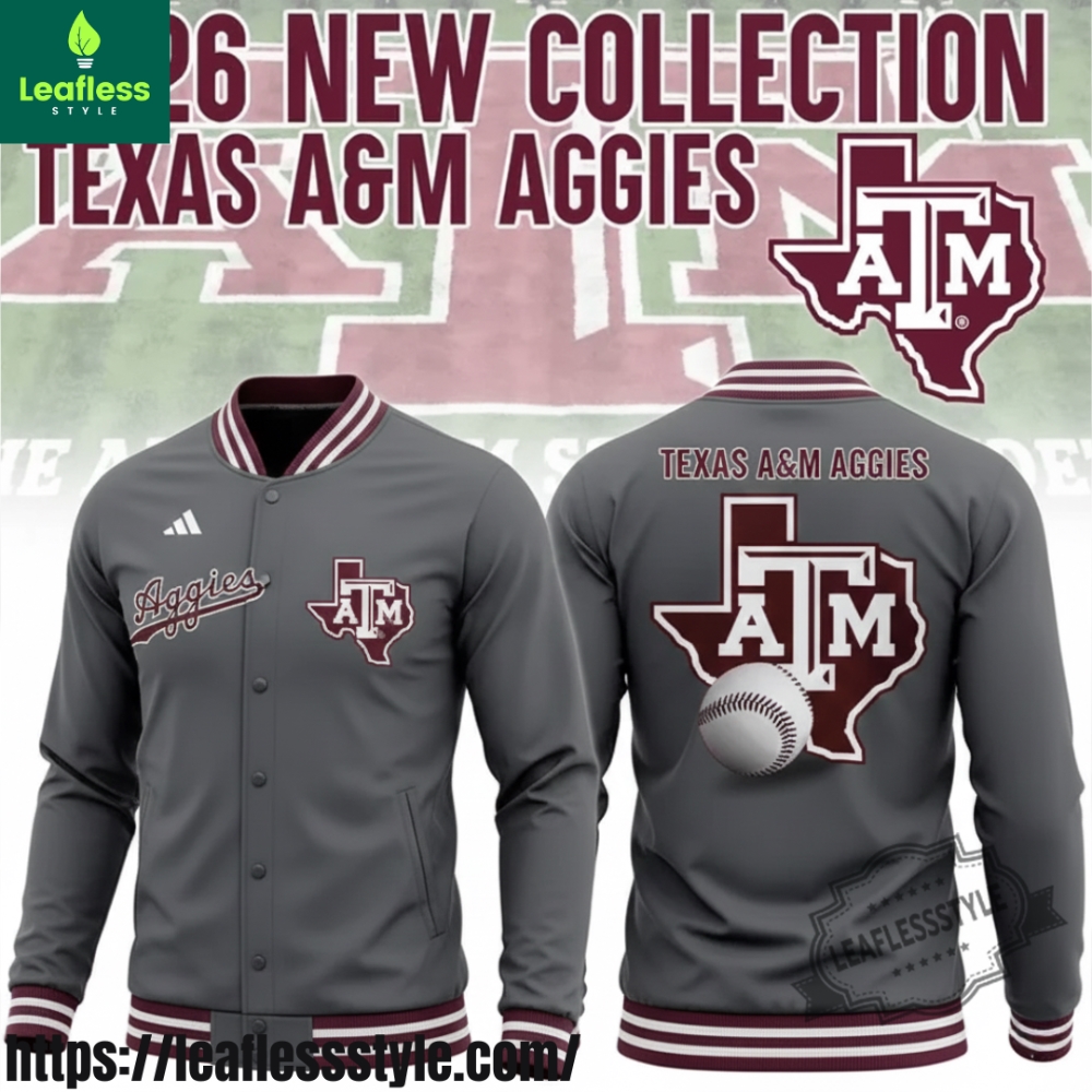 Texas A And M Aggies Baseball New Baseball Jacket