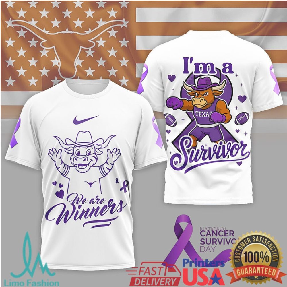 Texas Cancer Survivor & Winners T Shirt - Limotees Llc