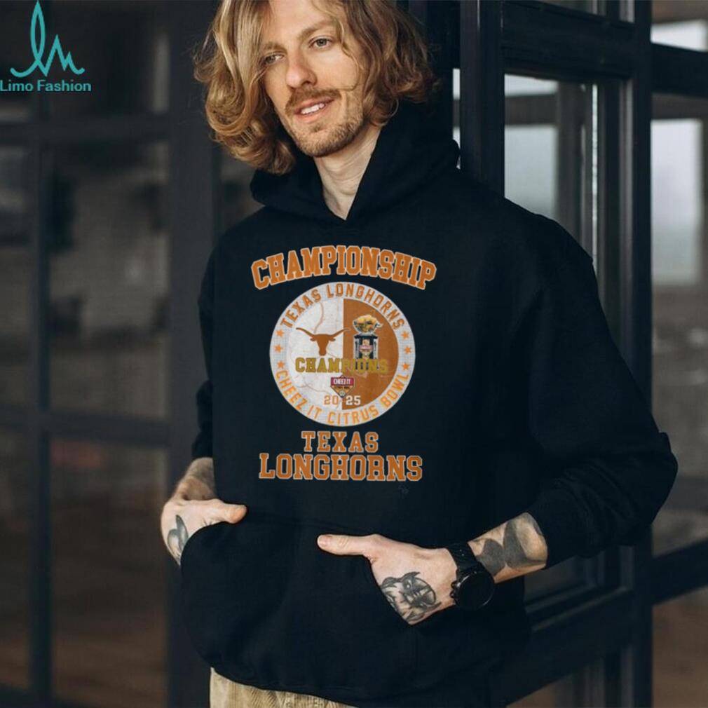 Texas Longhorns 2025 Cheez It Citrus Bowl Champions Shirt - Limotees Llc - Image 2