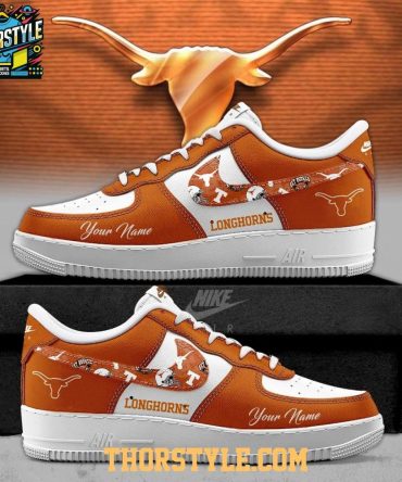Texas Longhorns Freedom 2025 Hook 'Em Horns Air Force 1 Shoes