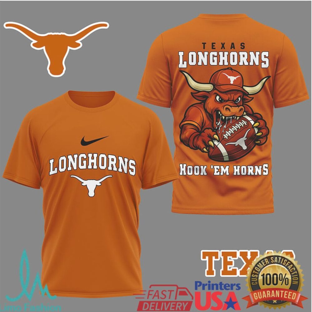Texas Longhorns Official Ncaa Nation Gear 3D Shirt - Limotees Llc