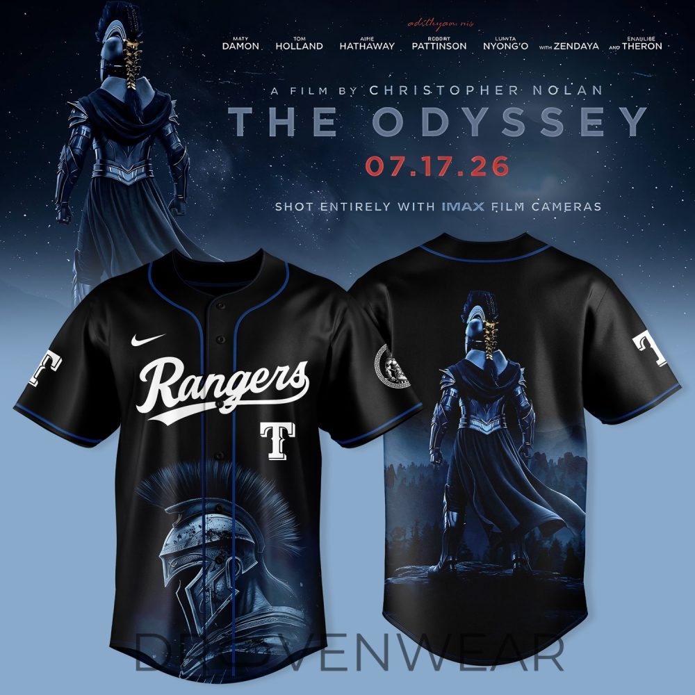 Texas Rangers X The Odyssey Mythology Theme 2026 Baseball Jersey