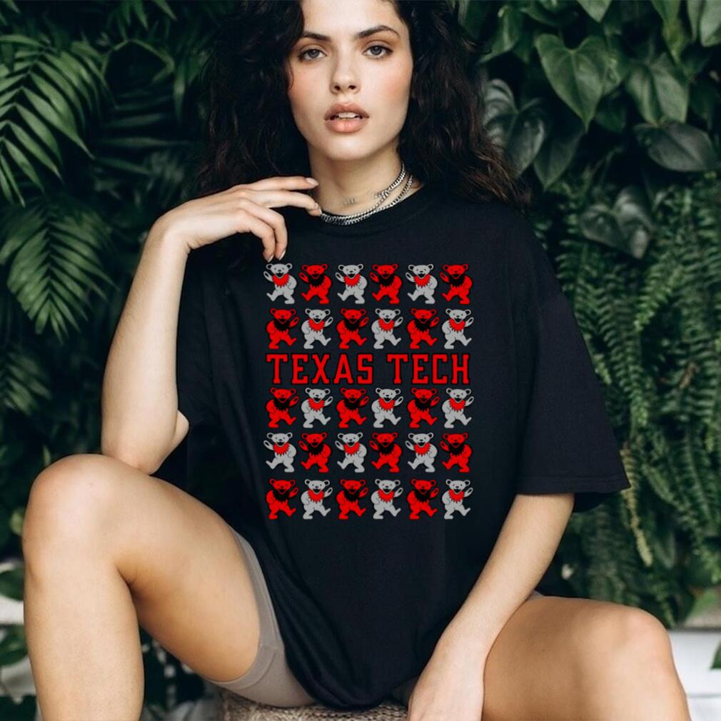 Texas Tech Grateful Dead Dancing Bears Logo Shirt - Limotees Llc