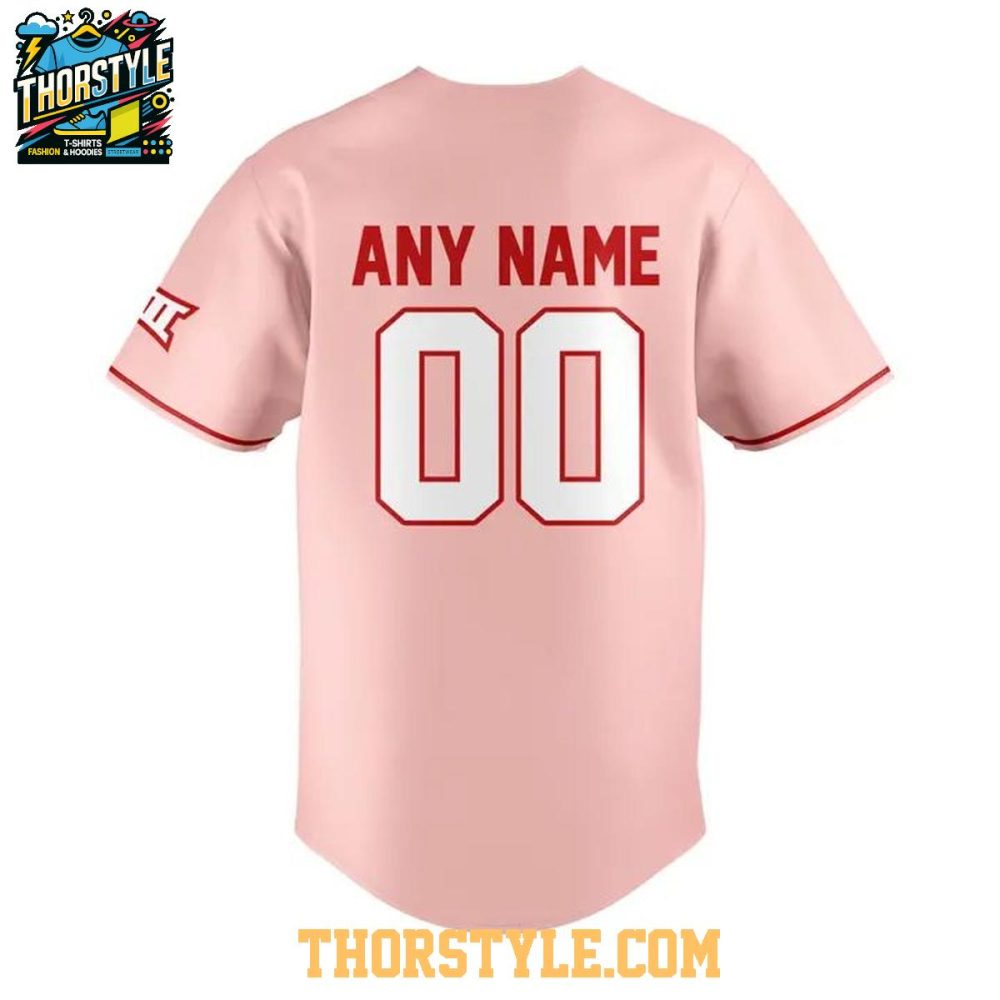 Texas Tech Red Raiders Spring Bloom Night 2026 Personalized Baseball Jersey - Image 3