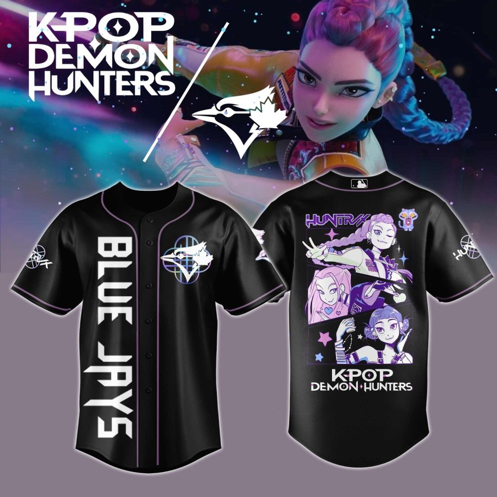 Toronto Blue Jays Mlb Kpop Demon Hunters 2026 Limited Jersey