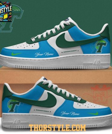 Tulane Green Wave 2025 Go Green Wave Personalized Air Force 1 Shoes
