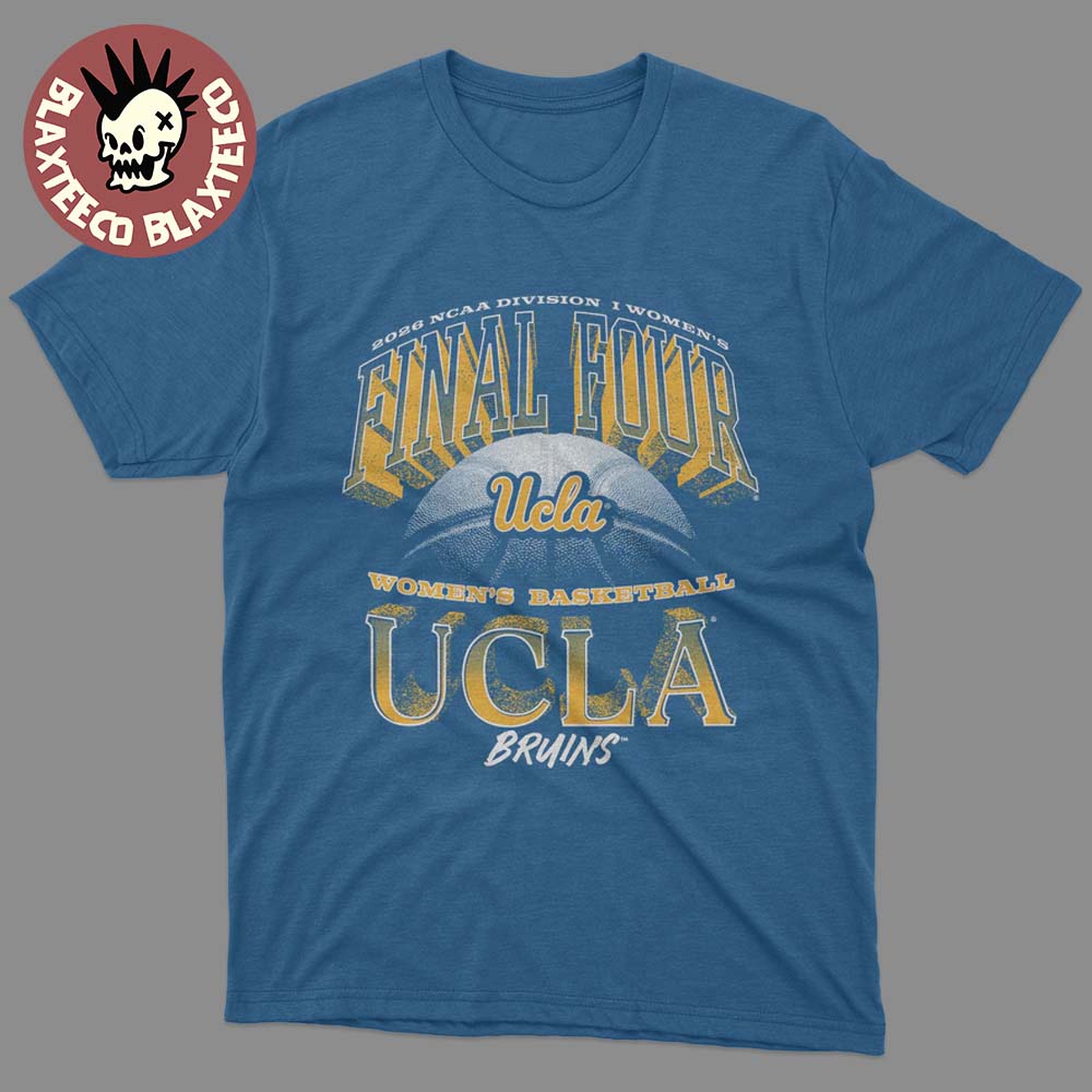 Ucla Bruins 2026 Ncaa D1 Women'S Basketball Final Four Highlight Blue T-Shirt