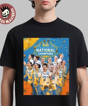Ucla Bruins Women'S Basketball 2026 Ncaa National Champions Go Bruins T-Shirt