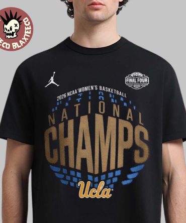 Ucla Bruins Women'S Basketball 2026 Ncaa National Champions Jordan Brand Locker Room T-Shirt