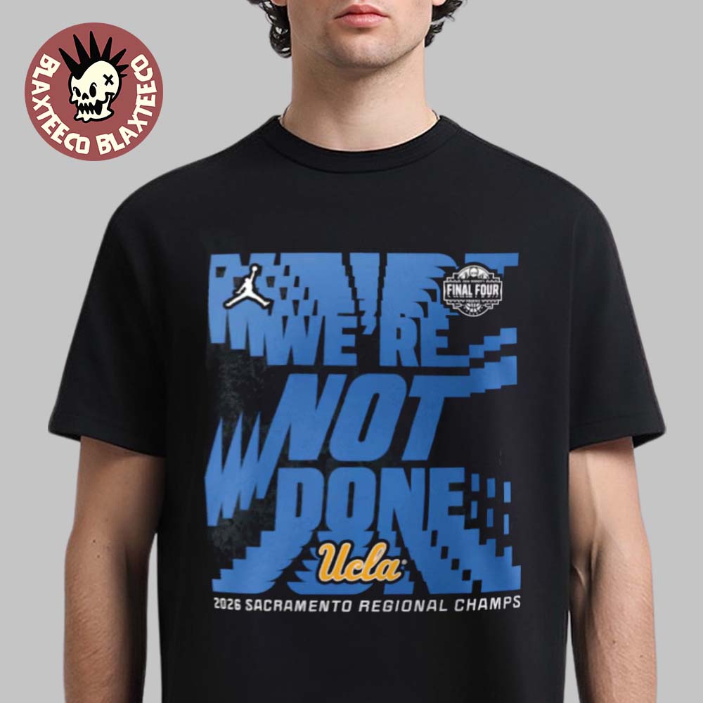 Ucla Bruins Women'S Basketball Jordan Brand 2026 Ncaa Final Four Locker Room T-Shirt