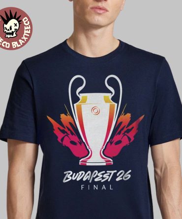 Uefa Champions League Budapest 26 Final Trophy T-Shirt
