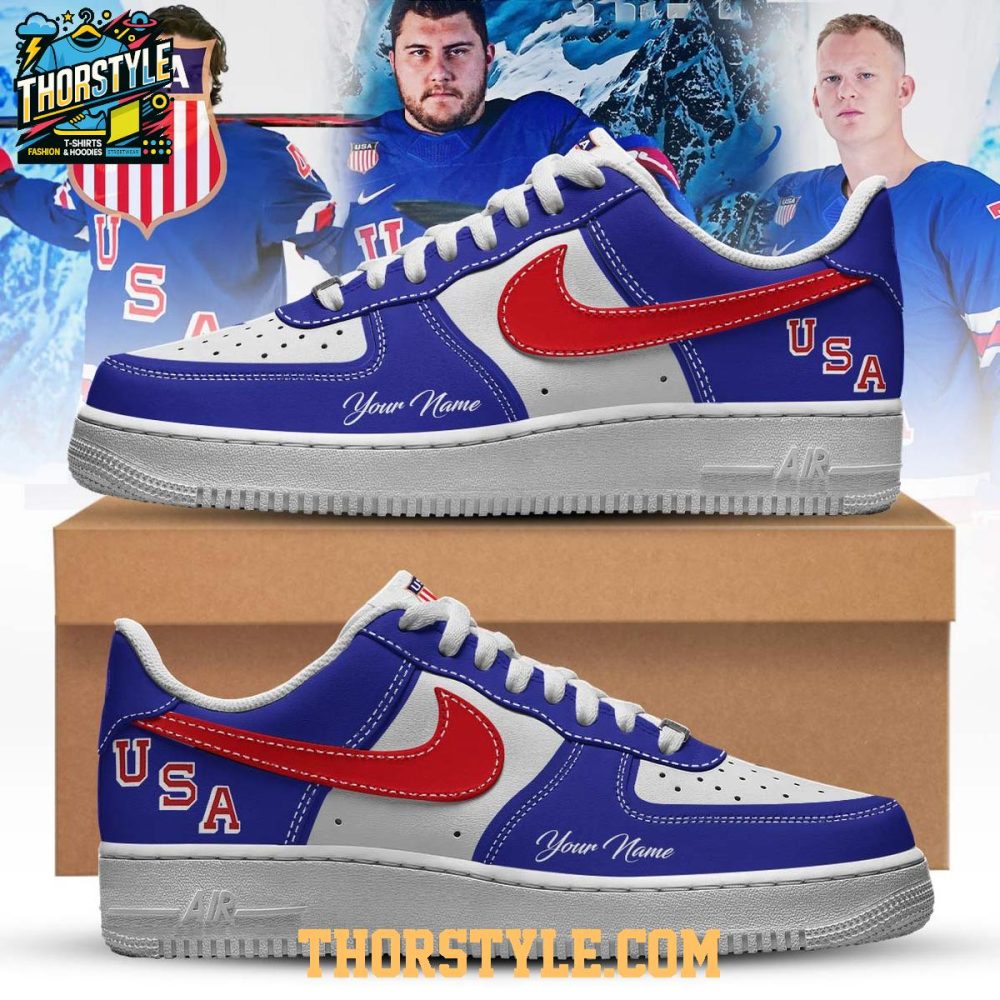 Usa National Team 2026 Olympic Personalized Air Force 1 Shoes