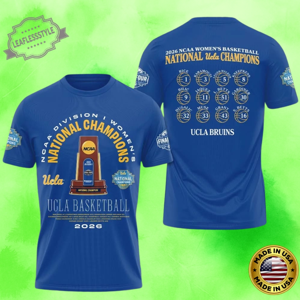 Ucla Bruins 2026 Ncaa Womens Basketball Champion Shirt