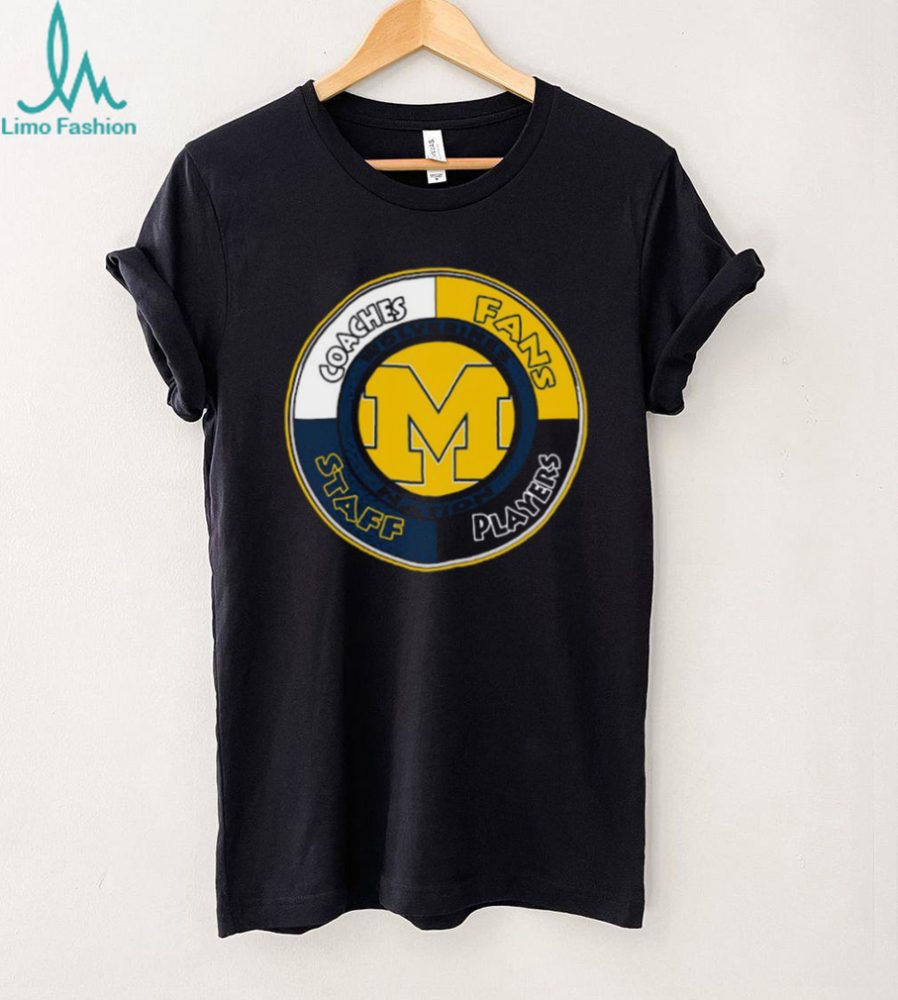 University Of Michigan Wolverines For Life Short Sleeve Shirt - Limotees Llc