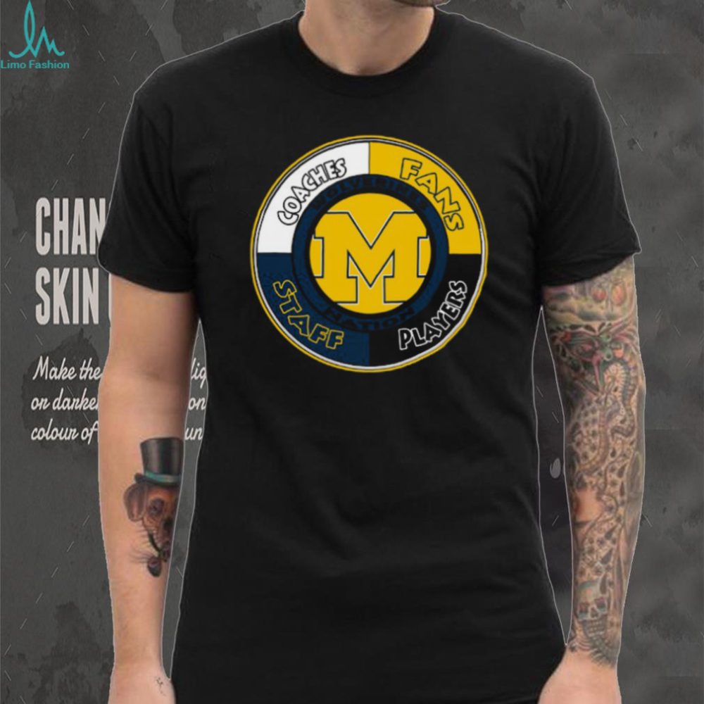 University Of Michigan Wolverines For Life Short Sleeve Shirt - Limotees Llc - Image 2