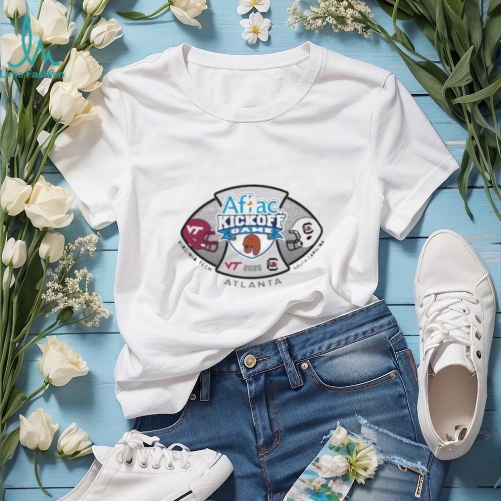 Virginia Tech Vs South Carolina 2025 Aflac Kickoff Game 2 – Matchup Shirt - Limotees Llc