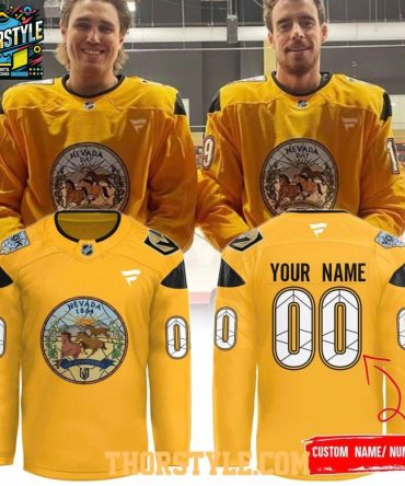 Vegas Golden Knights Nevada Day 2026 Celebrate Personalized Hockey Jersey