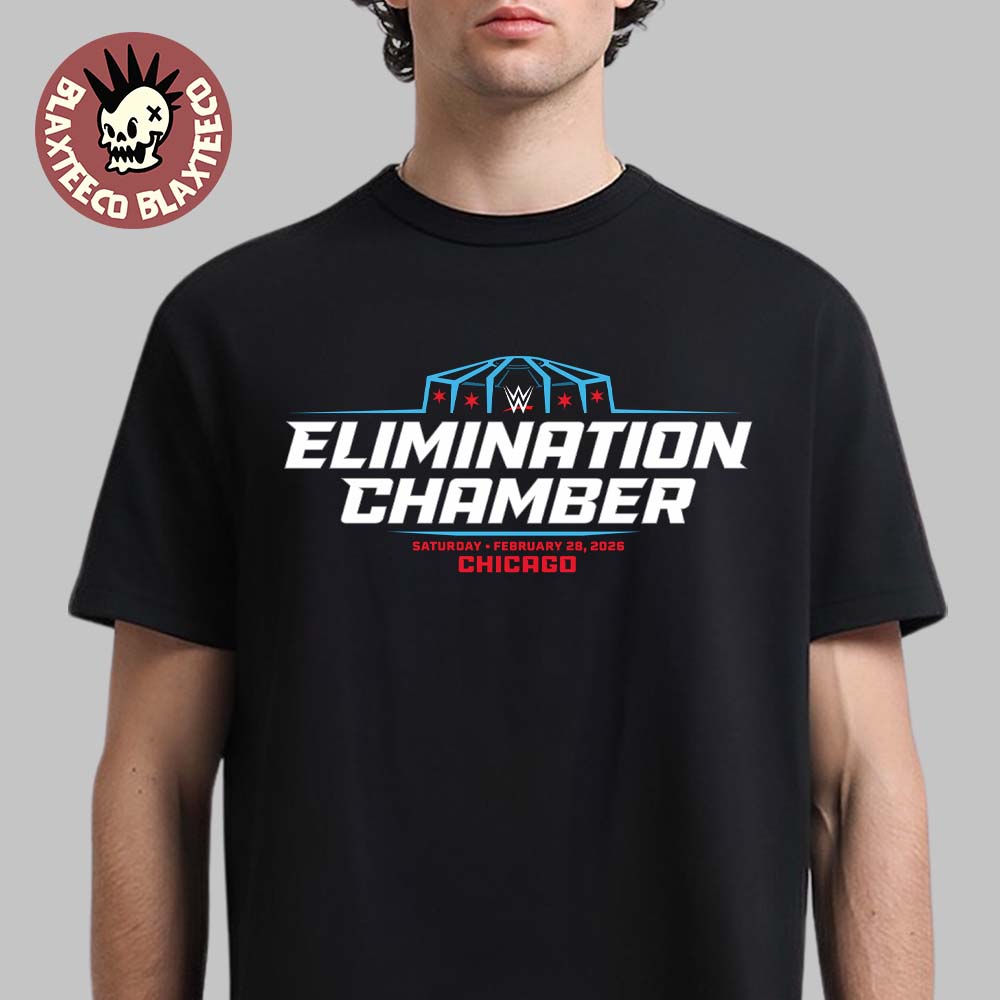 Wwe Elimination Chamber 2026 Chicago Logo T-Shirt