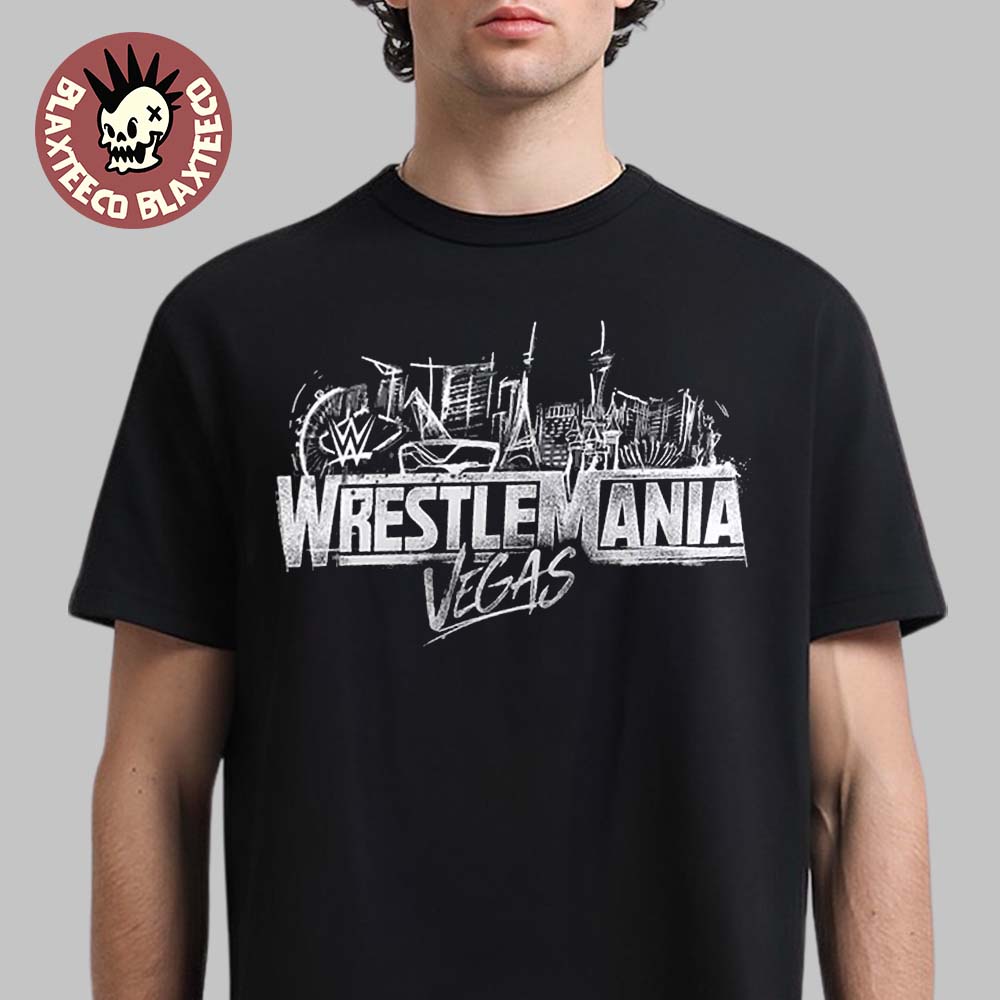 Wwe Wrestlemania 42 Vegas 2026 Logo T-Shirt