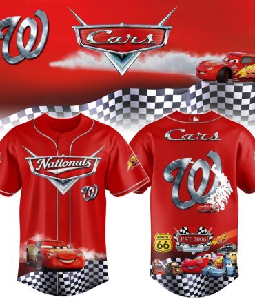 Washington Nationals Cars 20Th Anniversary Inspired Limited Edition Baseball Jersey