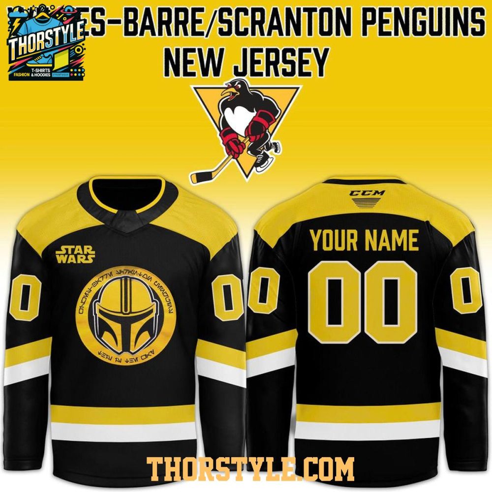 Wilkes-Barre/Scranton Penguins 2026 Star Wars Night Hockey Jersey