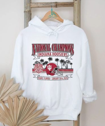 Indiana Hoosiers Football 2025 Cfp National Champions Palm Trees Tshirt