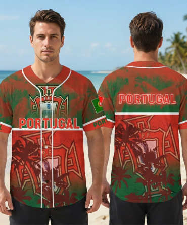 Portugal National Soccer Team Baseball Jersey