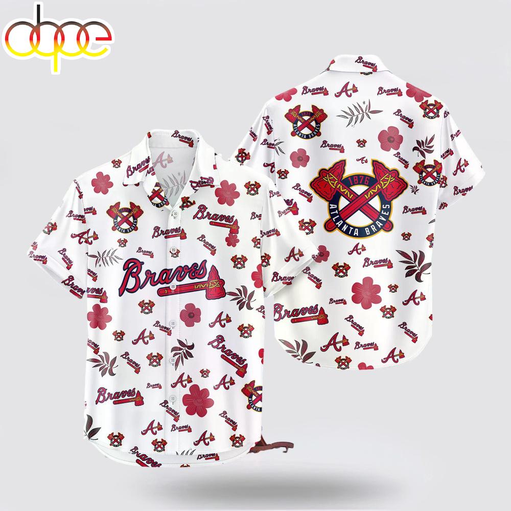 Atlanta Braves Tropical Beach Hawaiian Shirt