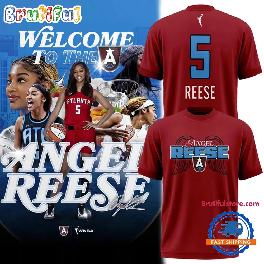 Atlanta Dream Angel Reese Dream Red Draft 2026 T Shirt