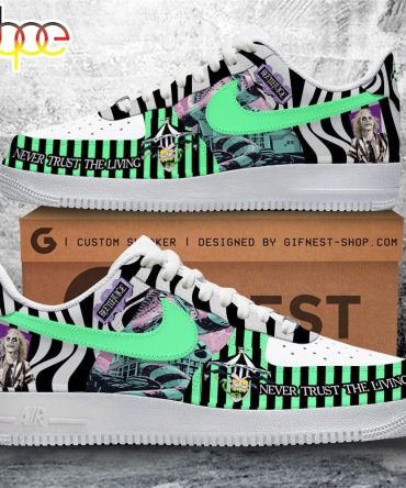 Beetlejuice Air Force 1 Sneaker   Gift For Christmas