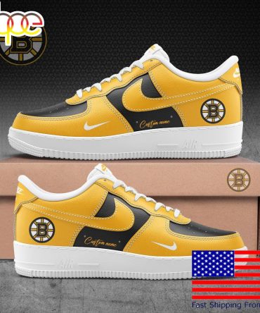 Boston Bruins Unceasing Footsteps, Passion Leads The Way Custom Name Air Force 1 Shoes, Best Sneakers For Walking