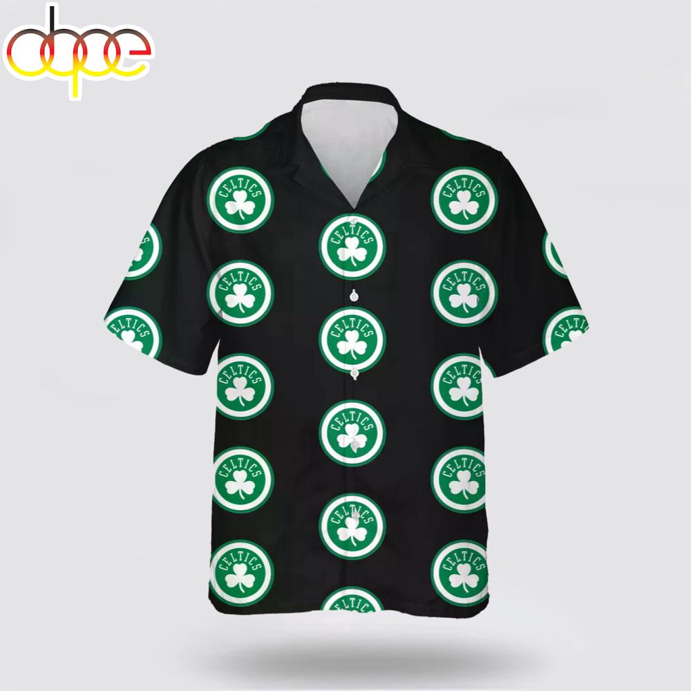 Boston Celtics Basketball Team Hawaiian Shirt