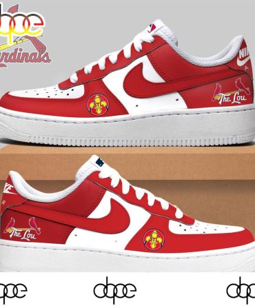 Cutsom St. Louis Cardinals Nike Red 2024 Af1 Sneaker