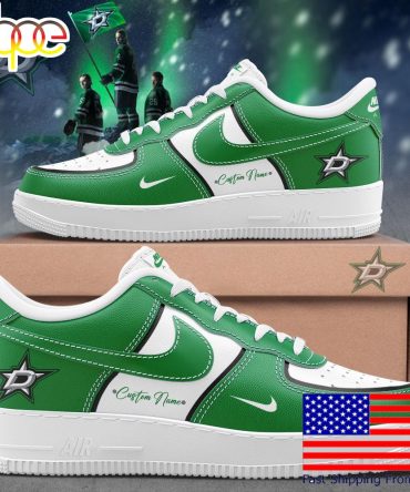 Dallas Stars The Future Is In Our Hands Custom Name Air Force 1 Shoes, Best Sneakers For Walking