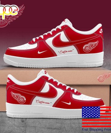 Detroit Red Wings Every Match Is An Epic Poem Custom Name Air Force 1 Shoes, Best Sneakers For Walking