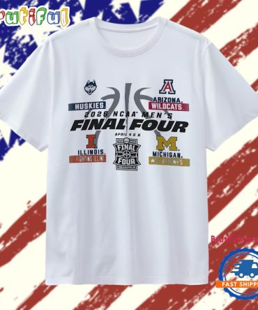 Final Four 2026 Ncaa Men’S Basketball March Madness T Shirt