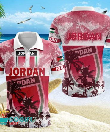 Jordan National Soccer Team Polo Shirt