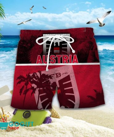 Austria National Soccer Team Hawaiian Short