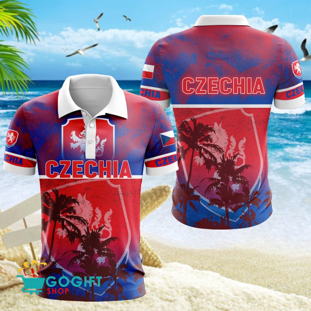 Czechia National Soccer Team Polo Shirt